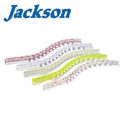Jackson Mixture Azi Pearl 3.3" / 8.4cm 8pcs Силиконова примамка червей