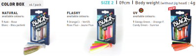 Fiiish Black Minnow No2  Color Box - 9 cm