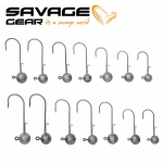 Savage Gear Cannibal Shad Kit 8 & 10cm Mixed Colors 36pcs Комплект силиконови примамки