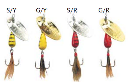 Inline Spinner Panther Martin Bucktail PMBT Spinners