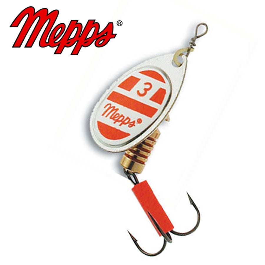 Mepps Aglia Blanc Rouge 2 Въртяща блесна | Fishing Zone