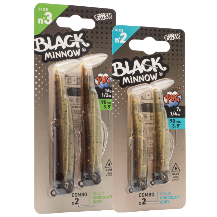 Fiiish Black Minnow - Chocolate Goby