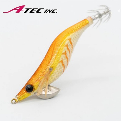 Atec Crazee Squid Egi 2.5 #007 Orange Back Gold