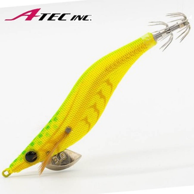 Atec Crazee Squid Egi 2.5 #008 Golden Chartreuse