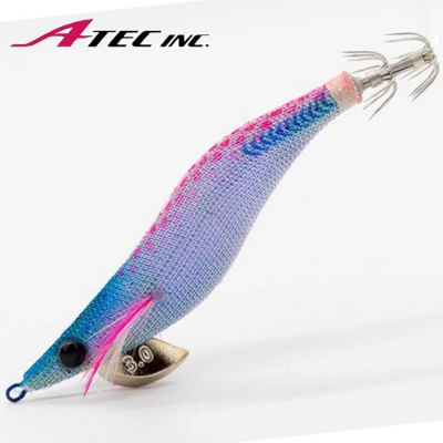 Atec Crazee Squid Egi 2.5 #010 Pink Blue Uv
