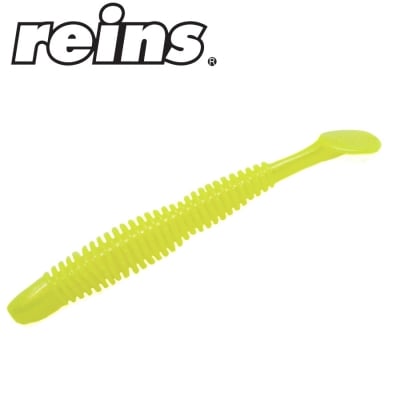 Reins Bubbling Shad 4.0 - 015 Chart Pearl 8pcs
