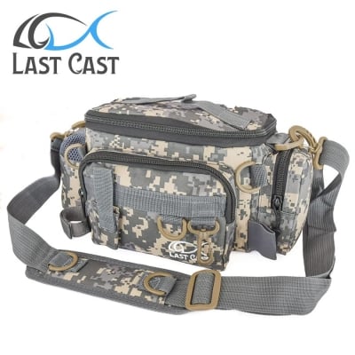 Last Cast Compact Camo Bag 35x14x16cm Компактна чанта за риболов