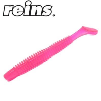 Reins Bubbling Shad 4.0 - 206 UV Pink Sigh 8pcs