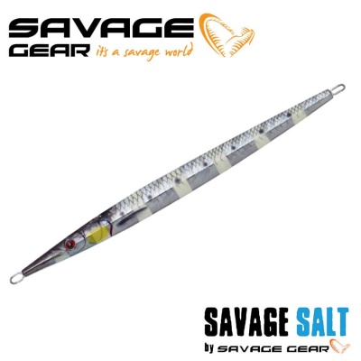 SG 3D Needle Jig 40g 15cm Glow Zebra PHP