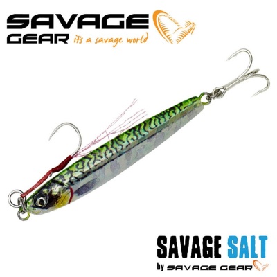 SG 3D Jig Minnow 40g 9.3cm Green Mackerel PHP