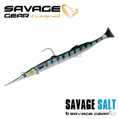 SG 3D Needlefish Pulsetail 2+1 18cm 26g Barracuda