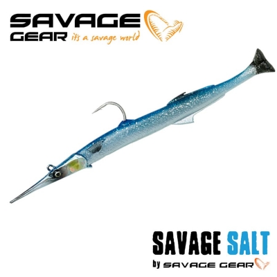 SG 3D Needlefish Pulsetail 2+1 18cm 26g Blue
