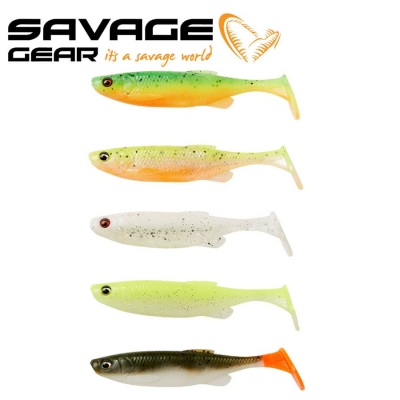 SG Fat Minnow T-Tail 10.5cm 11g Darkwater Mix 5pcs