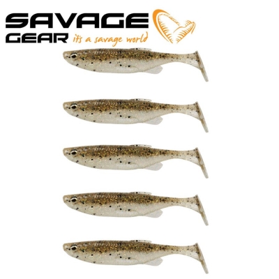 SG Fat Minnow T-Tail 13cm 20g Holo Baitfish 5pcs