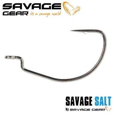 Savage Gear Savage Minnow WL Tail100 EWG Hook 6pcs Офсетна кука