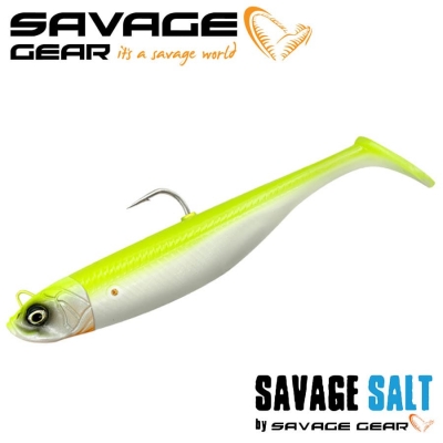 SG Savage Minnow 10cm 20g Sinking Lemon Back 2+1