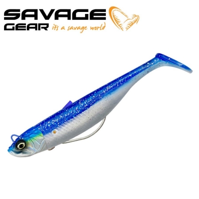 SG Savage Minnow WL 10cm 16g Sinking Blue Pearl Silver