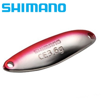 Shimano Cardiff Slim Swimmer 3.6g 60T Red Silver