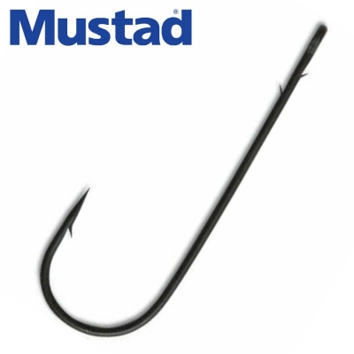 Mustad Aberdeen Hooks #8 Black Nickel 10pcs
