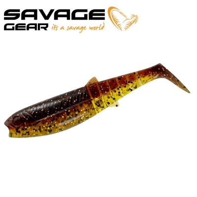 SG Cannibal Shad 8cm 5g Motoroil UV 5pcs