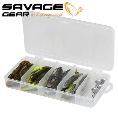 Savage Gear Ned Kit 7.5cm Floating Mixed Colors 28pcs Комплект силиконови примамки