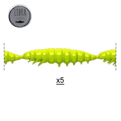 Libra Larva Multi 12.5cm - 027 - apple green  / Cheese
