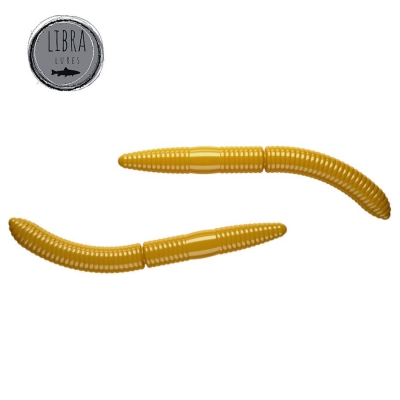 Libra Fatty D Worm 75 - 036 - coffee milk / Cheese
