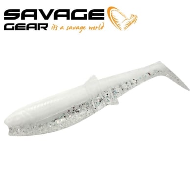 SG Cannibal Shad 10Cm 9g White Flash