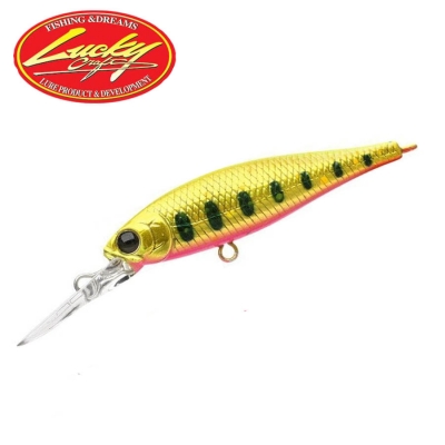 Lucky Craft Pointer 48 DD YPRR - Yellow Pink Red Rainbow