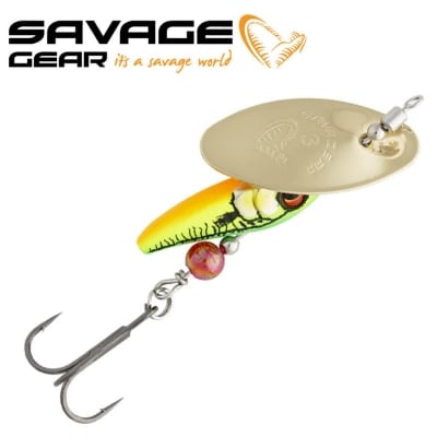SG Sticklebait Spinner #2 7.3g Sinking Firetiger Gold