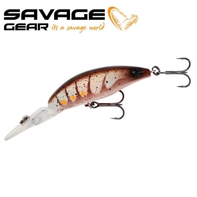 SG 3D Shrimp Twitch DR 5.2cm 6.4g Suspending Brown Shrimp