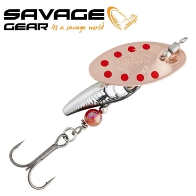 SG Sticklebait Spinner #3 9.1g Sinking Copper Red