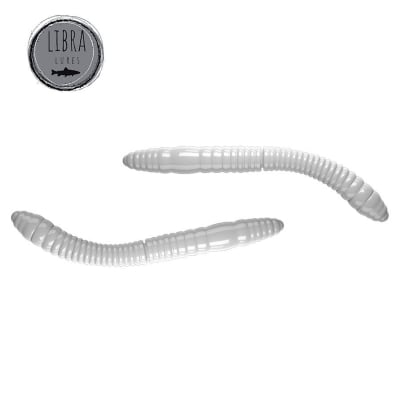 Libra Fatty D Worm Tournament 55 - 001 - white / Cheese