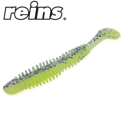 Reins Bubbling Shad 3.0 - BA03 Purple Chartreuse (BA-Edition) 6pcs