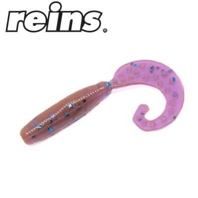 Reins Fat G Tail Grub 2.0 - 606 Pink Lox 20pcs