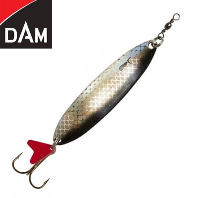 Dam Effzett Slim Standard Spoon 8cm 24g Sinking Holographic Black