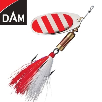 Dam Effzett Standard Dressed Spinner #1 3g Sinking Stripe