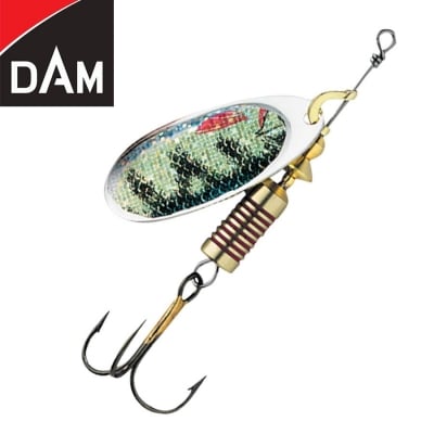 Dam Effzett Nature 3D Spinner #2 4g Sinking Perch