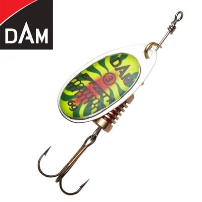 Dam Effzett Standard Spinner #2 4g Sinking Fireshark