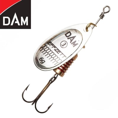 Dam Effzett Standard Spinner #3 6g Sinking Silver