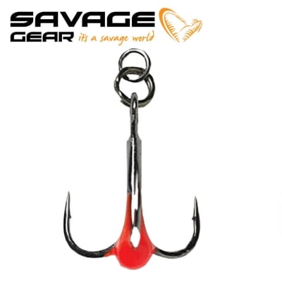 Savage Gear Savage SGY 1X Ring Rigged BN Hotspot Тройни куки