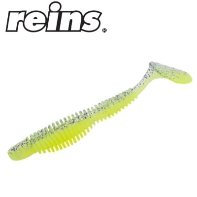 Reins Fat Bubbling Shad 4.0 - BA03 Purple Chartreuse (BA-Edition) 6pcs