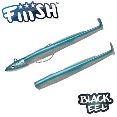 Fiiish Black Eel No2 Combo - 11cm | 15g Pearl Blue