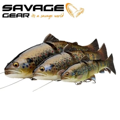 Savage Gear 4D Line Thru Trout 20cm 98g Силиконова примамка