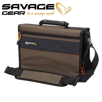 Savage Gear Flip Rig Bag M 1 box 12 PE bags 30x20x10cm Чанта за примамки