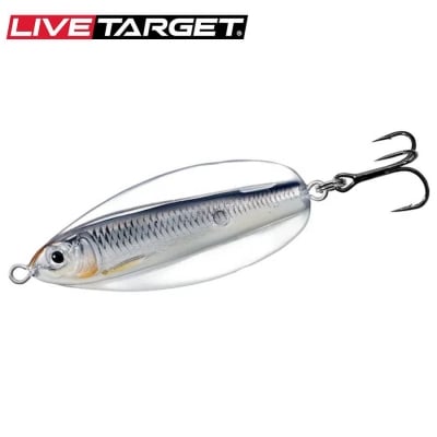 Livetarget Erratic Shiner Spoon SS 55mm 11g Glow/Black