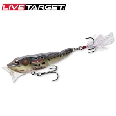 Livetarget Frog Popper F 65mm 7g Brown/Black