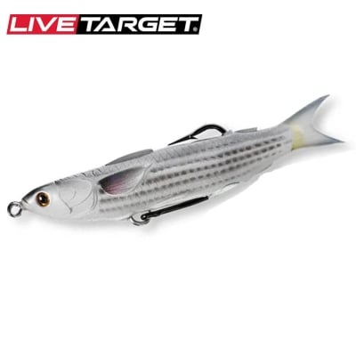 Livetarget Mullet Walking Bait F 95mm 11g Natural/Black