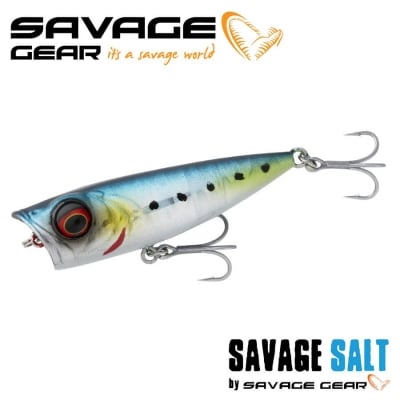 SG Micro Popper 4.3cm 3g F Sardine Holo