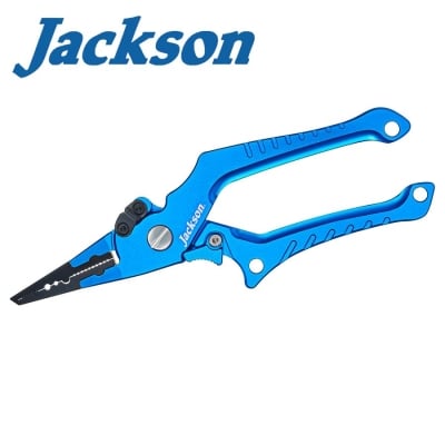 Jackson One Touch Lock Aluminum Pliers Blue Многофункционални клещи